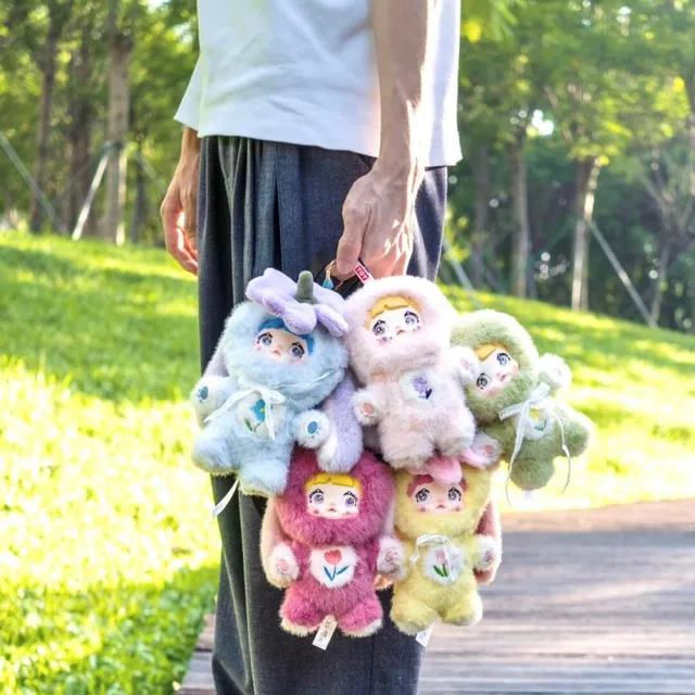 Stitch Plushies Nommi Garden Rabbit Series Plush Keychain - Cute