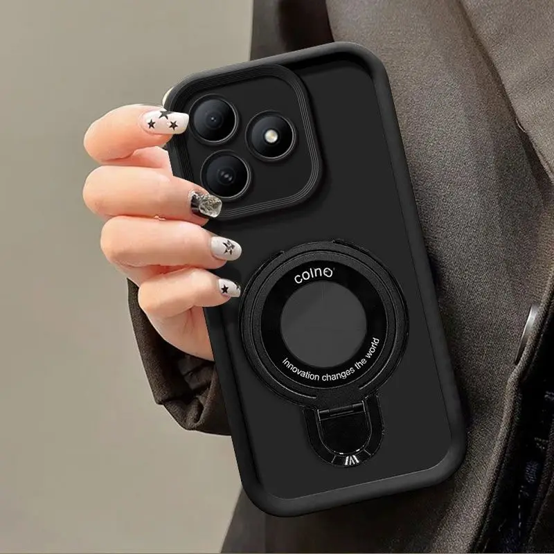 3D Holder Stand Soft Silicone TPU Phone Case