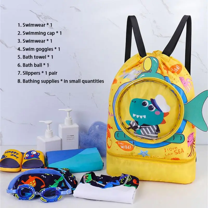 Children's Swimming Bag Beach Backpack For Kids Outdoor swimming bag