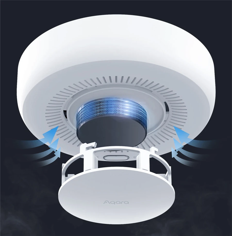 Original Smart Smoke Alarm Detector ZigBee Smart Fire Monitor Sound Alert Home