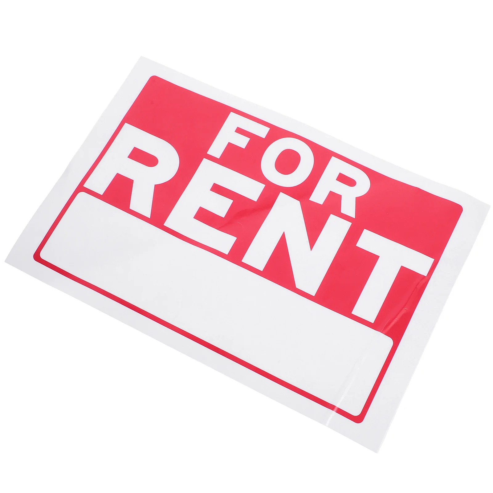 

1 Sheet House For Rent Sign For Rent Sign Sticker For Rent Sign Sticker For Rent Label Sticker