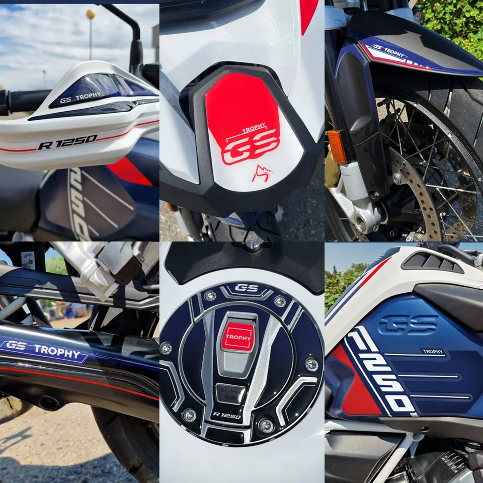 Adesivi 3D compatibili con BMW R 1250 GS - GS Adventure 2021-2024