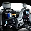 Car Tray Leather Storage Seat,Hanging Bag,Leather Backrest,Seat Back Storage Bag,Car Organizer 4