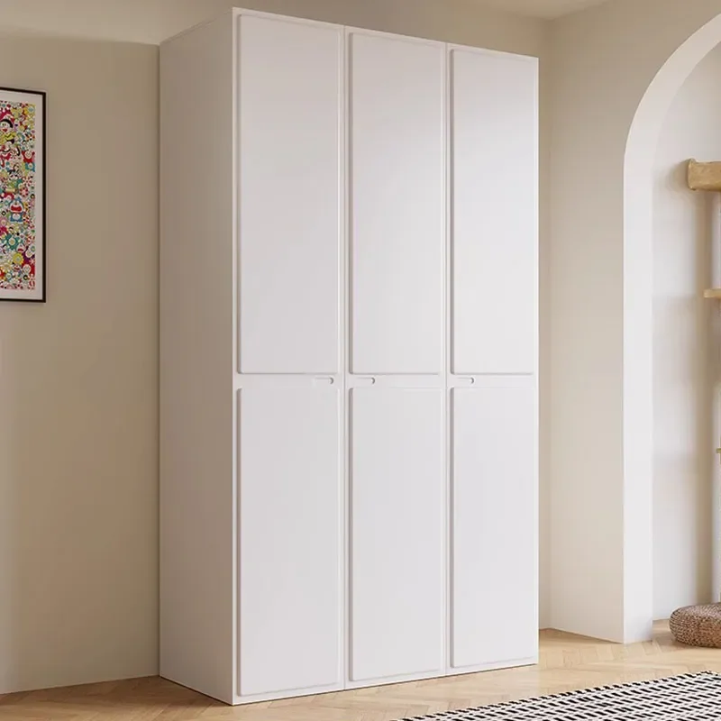 

Шкаф для спальни в скандинавском стиле, многофункциональный деревянный шкаф для хранения, органайзер для одежды, мебель для спальни