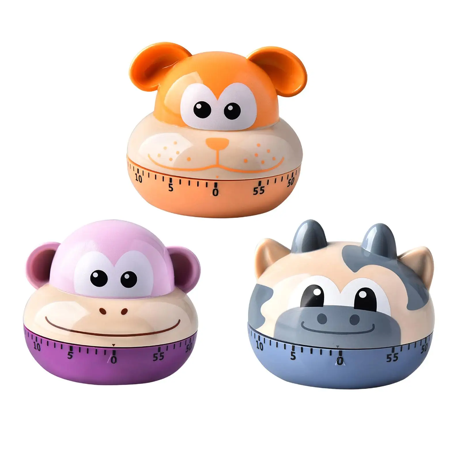 

Кухонный таймер, обратный отсчет таймер мультфильм таймер для животных 60 минут будильник Game