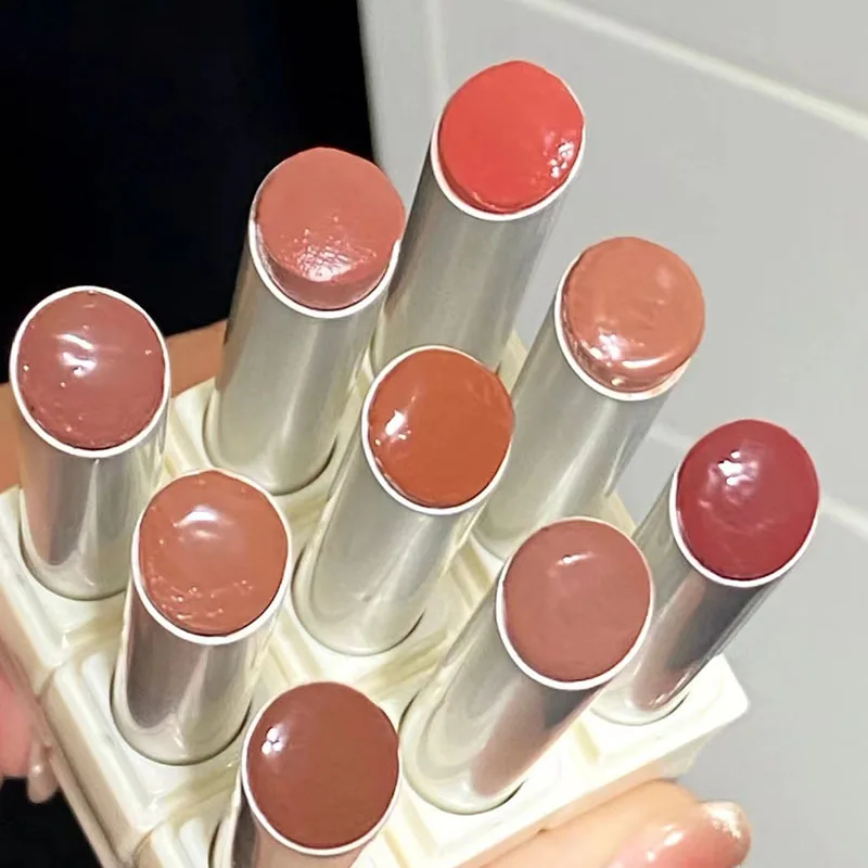 White Feather Mirror Shine Lipstick - Watery, Moisturizing, Long-lasting, Non-fading, Non-sticking Formula for Pouty Lips