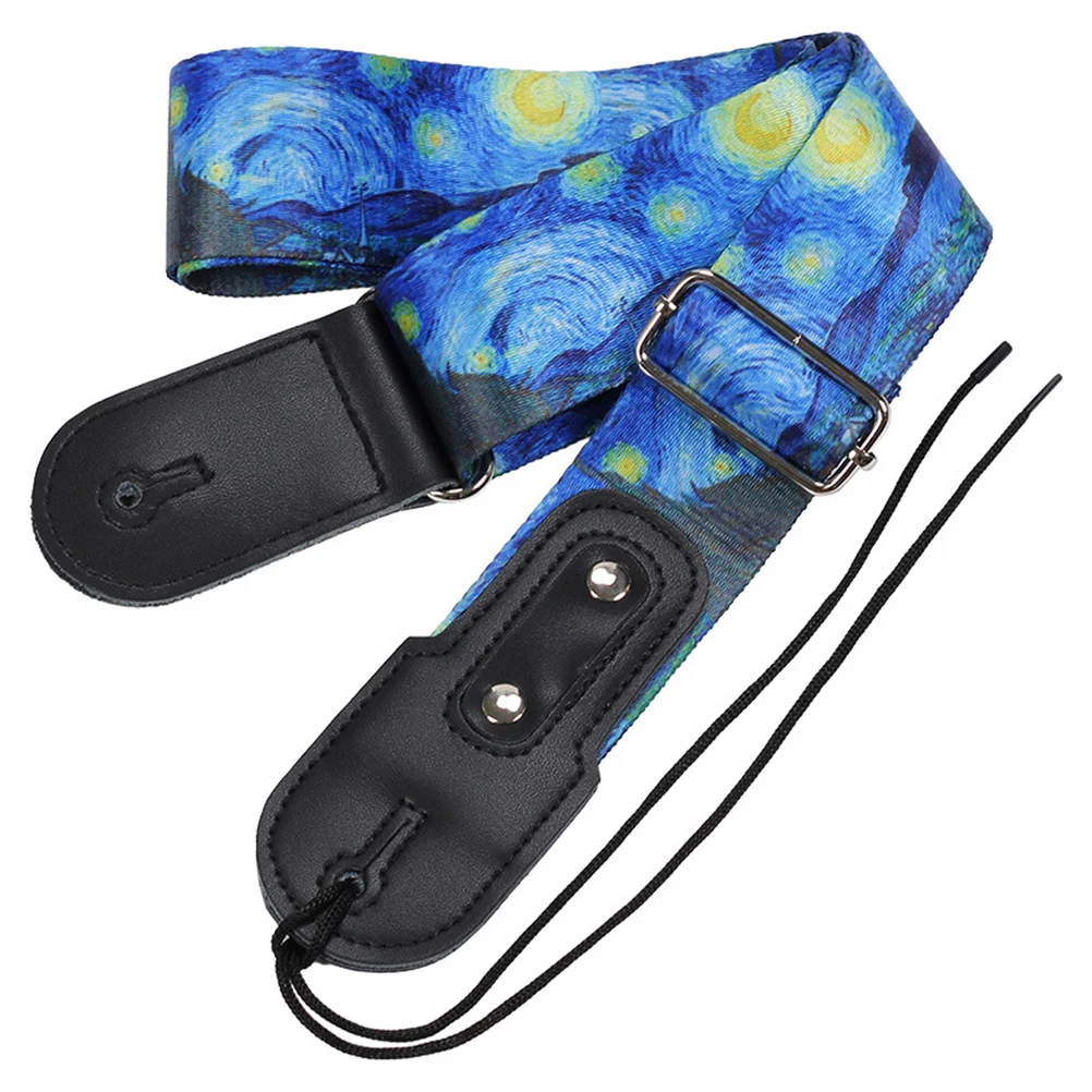 

Guitar Strap Sling Folk Adjustable Nylon Shoulder Belt Diagonal Span Comfortable