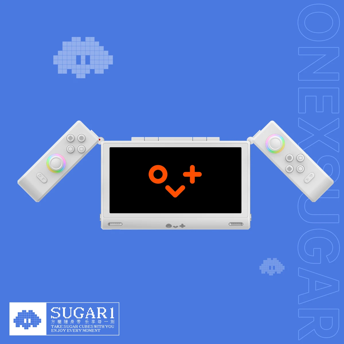 ONEXSUGAR 슈가 1 안드로이드 시스템 원 엑스플레이어 듀얼 스크린 변형형 휴대용 게임기