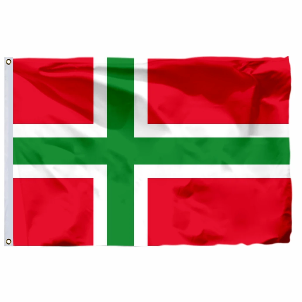 Vlag Groenland Kopen? Meedere formaten - Vlaggen Unie