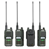 BAOFENG Original UV-98 PRO Waterproof Walkie Talkie 10W Dual Band Long Range Communication Radios UV98PRO Army Green 2Way Radios 1