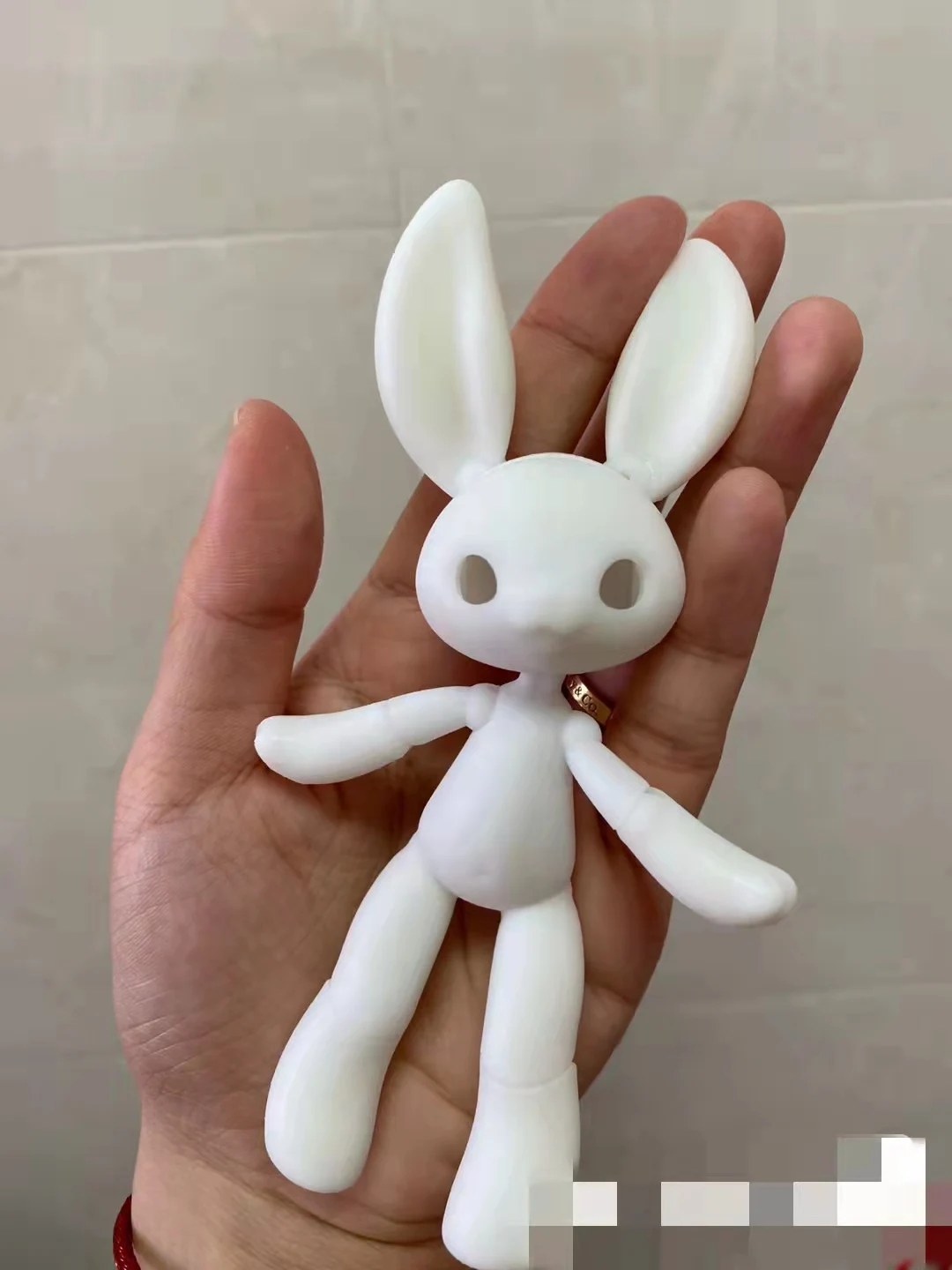 BJD Doll Pet Rabbit Action Figure Rabbit Knuckle Doll Cute Doll Pet 14cm 2