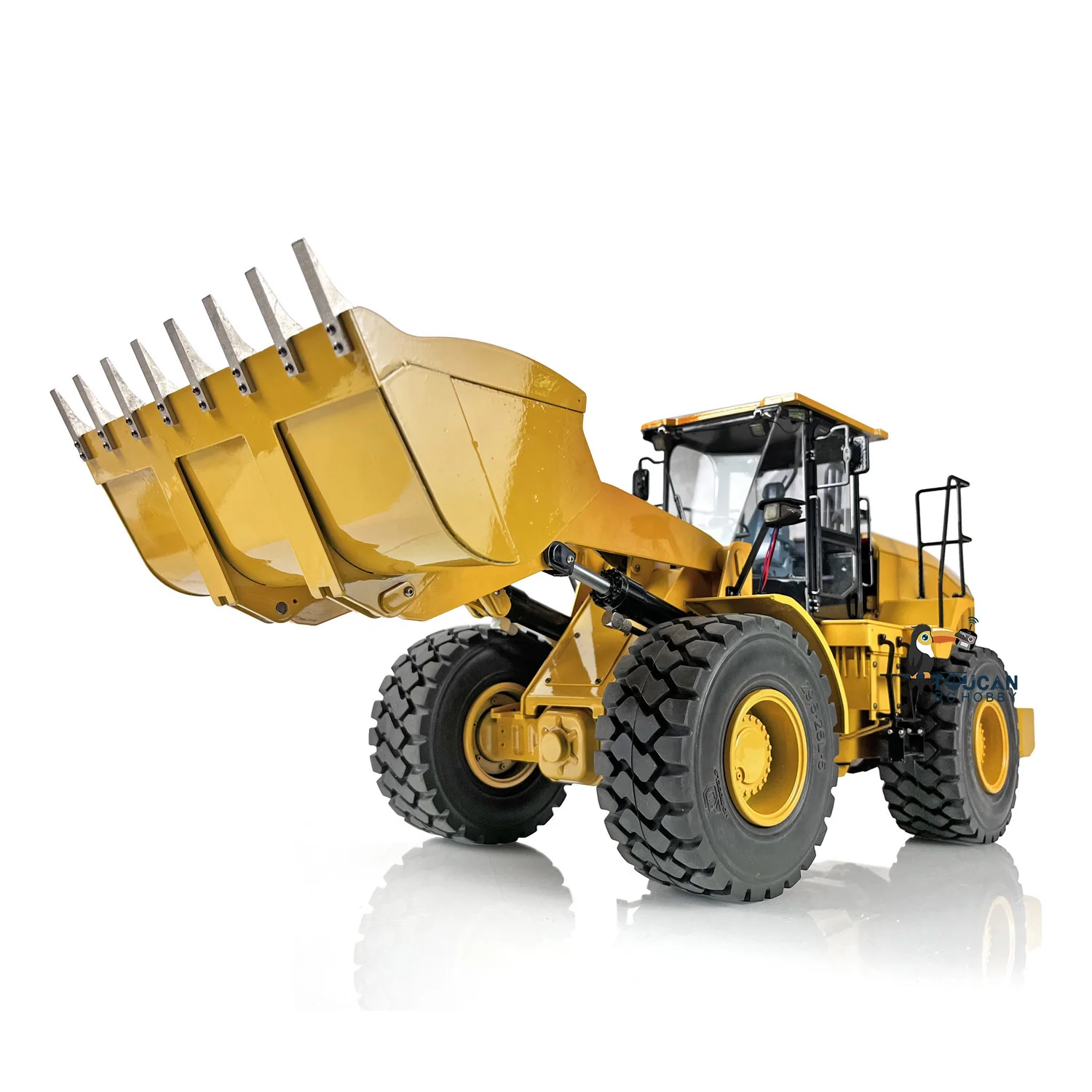 DIM C950 RC Metal 1/12 Hydraulic RC Loader Car Truck Assembled Painted Model ESC Motor Servo Battery Remote Control TH19867 3