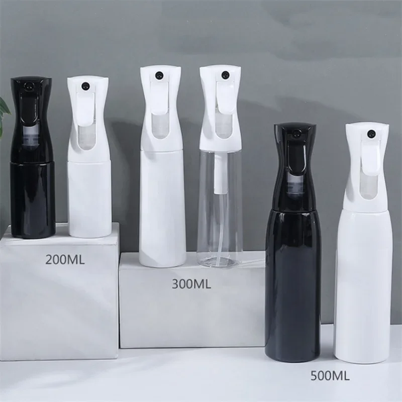200ml Beauty Salon Continuous Spray Bottles Hairdressing Pressure Sprinkling Bottle Barbershop Hairstyling Atomizer Container
