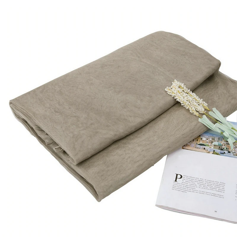 Silver Fiber Stretchable Fabric Radiation Protection Material Silver Conductive Fabric EMF RFID Blocking