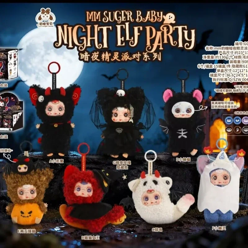 New Products MM Sugar Baby Night Elf Party Series Vinyl Face Blind