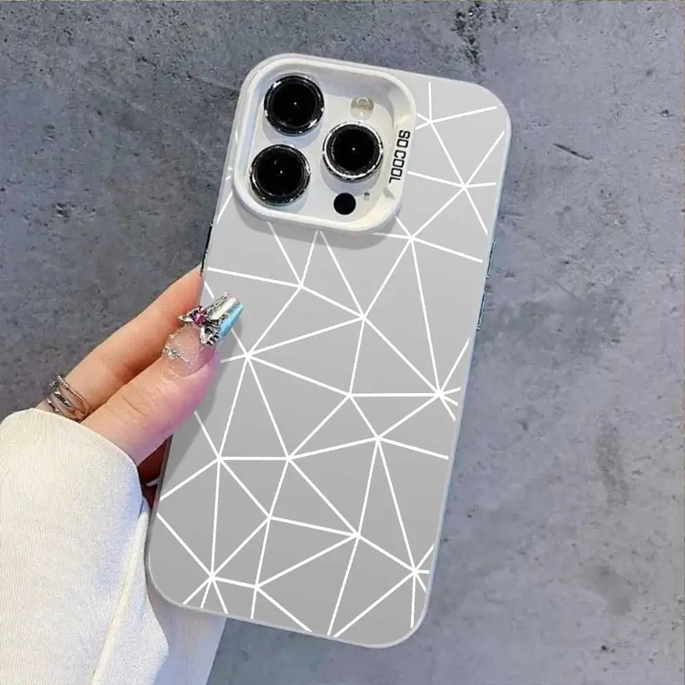 New Stylish Silver IMD Phone Case