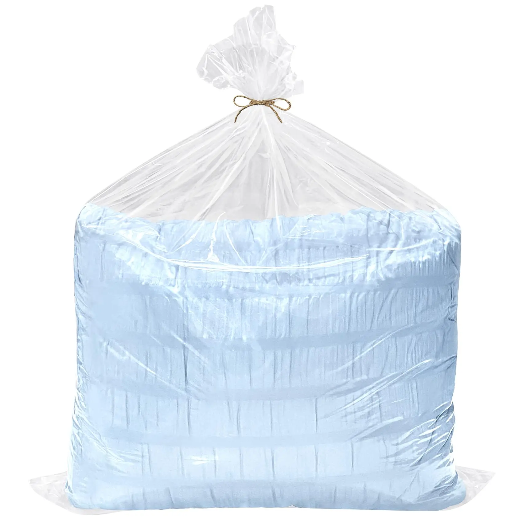 5 Pack Large Clear Plastic Storage Bags,Big Gaint Jumbo Huge Plastic Storage Bags for Blanket, Duvets, Pillows, Comforters 5