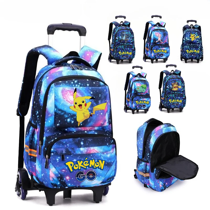 Shop Mochila Mochila Con Ruedas Pokemon Pokemon School Bag With