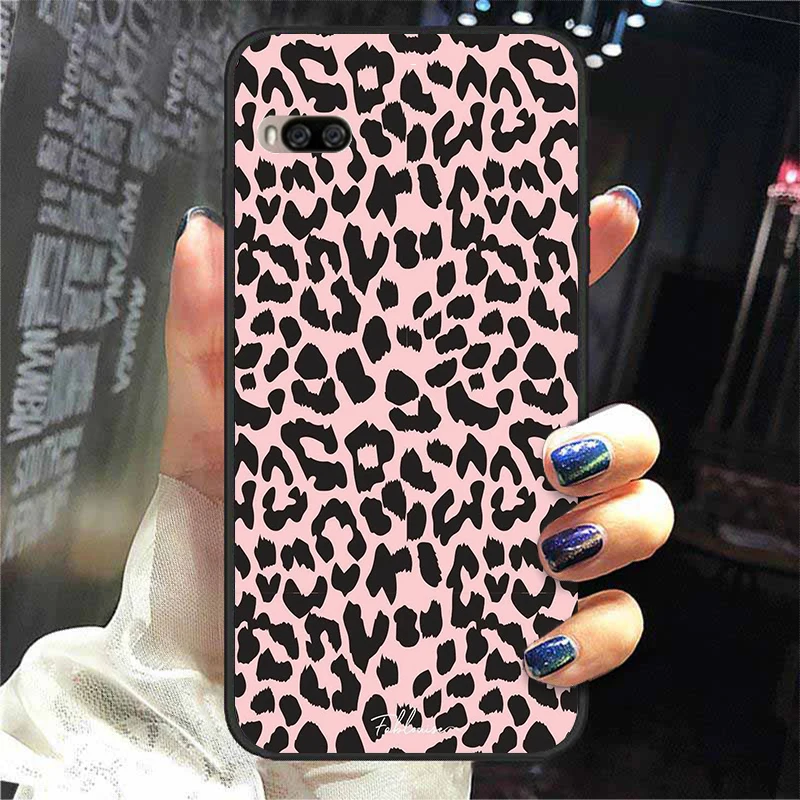 For Meizu Pro 7 Case Silicone Cases For Meizu Pro 7 Plus 7Plus Pro7 Cover Soft TPU Back Covers Bumpers Leopard print cases for meizu black Cases For Meizu