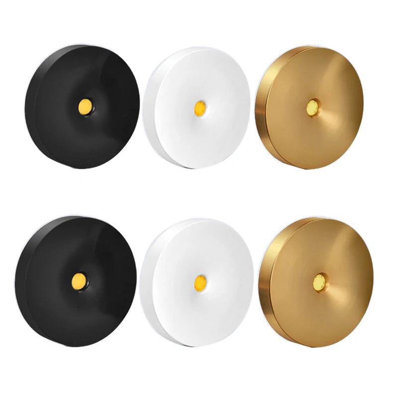 10 개/미니 드라이버리스 표면 실장 LED cob Led 통 7W 220V 램프 초박형 스포트 Led 조명 천장 홈 캐비닛, 무인 조명