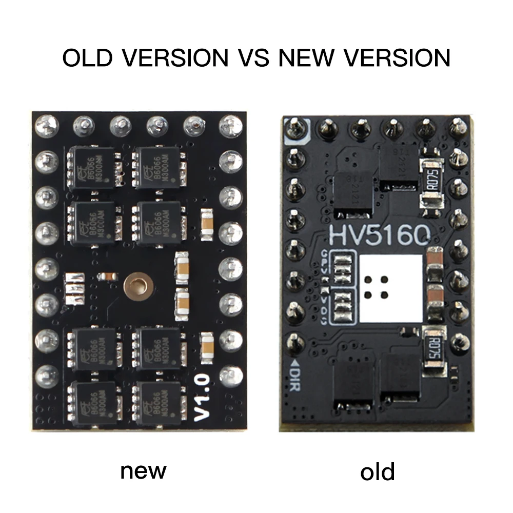 Fysetc-stepper Step Stick Spi Silent Motor Driver Impressora 3d Máquina de Gravura Cnc Alta Potência Qhv 60v Tmc5160 - Imagem 6
