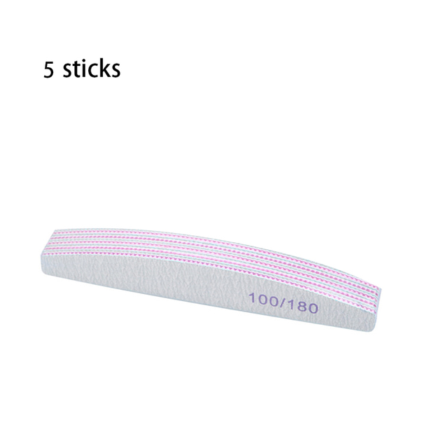 File 100 To 180 Manufacturers Buffs Lime-sand Nail Files 100x180 For Manicure Tools Professional Filer Touch Nail Remove