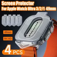 1-5Pcs Tempered Glass For Apple Watch Ultra3 2 1 49mm Anti-Scratch Screen Protector for iWatch Seconds installation Film Tools