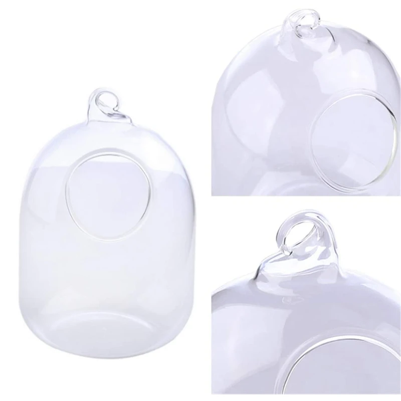 Suspended Transparent Hanging Glass Fish for Tank Bottle Aquarium Flowe 5
