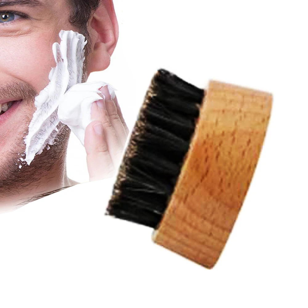 Luxury Deep Cleaning Shaving Brush Facial Brush/Exfoliating Dry Skin-Natural Bristles Scrub Brush - Improving Skin Health