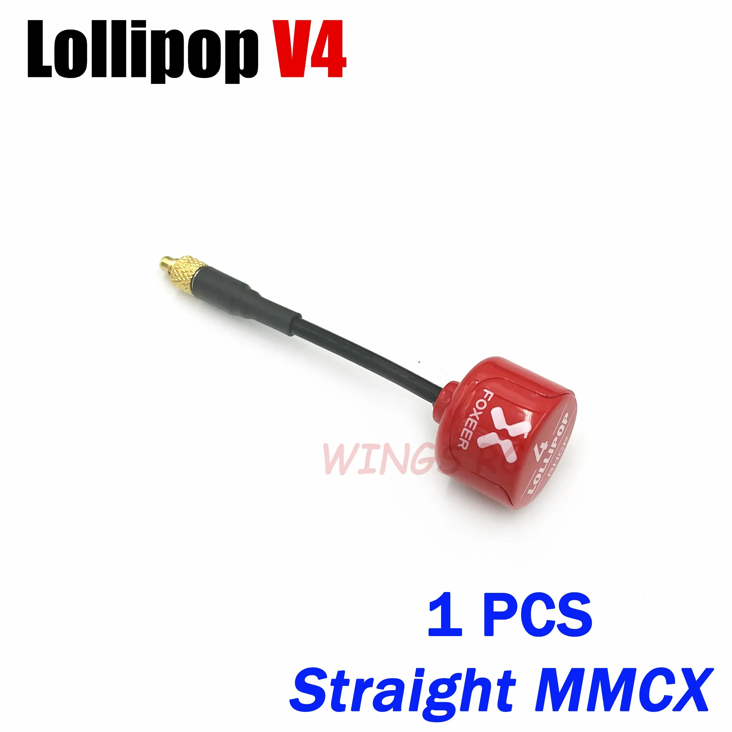 1pcs Red MMCX S V4