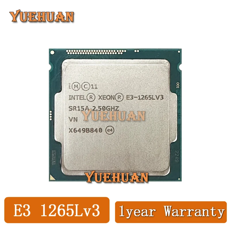 

Intel Xeon E3-1265L v3 E3 1265Lv3 E3 1265L v3 2.5 GHz Quad-Core Eight-Core 45W CPU Processor LGA 1150