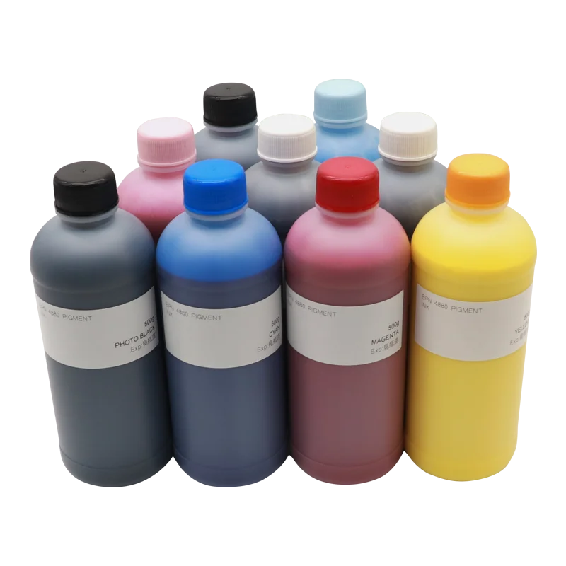 1000ml Pigment ink for Epson P808 P800 ink EPSON pro3800 3880 3850 3890 3885 T5820 P6080 P8080 large format printer plotter