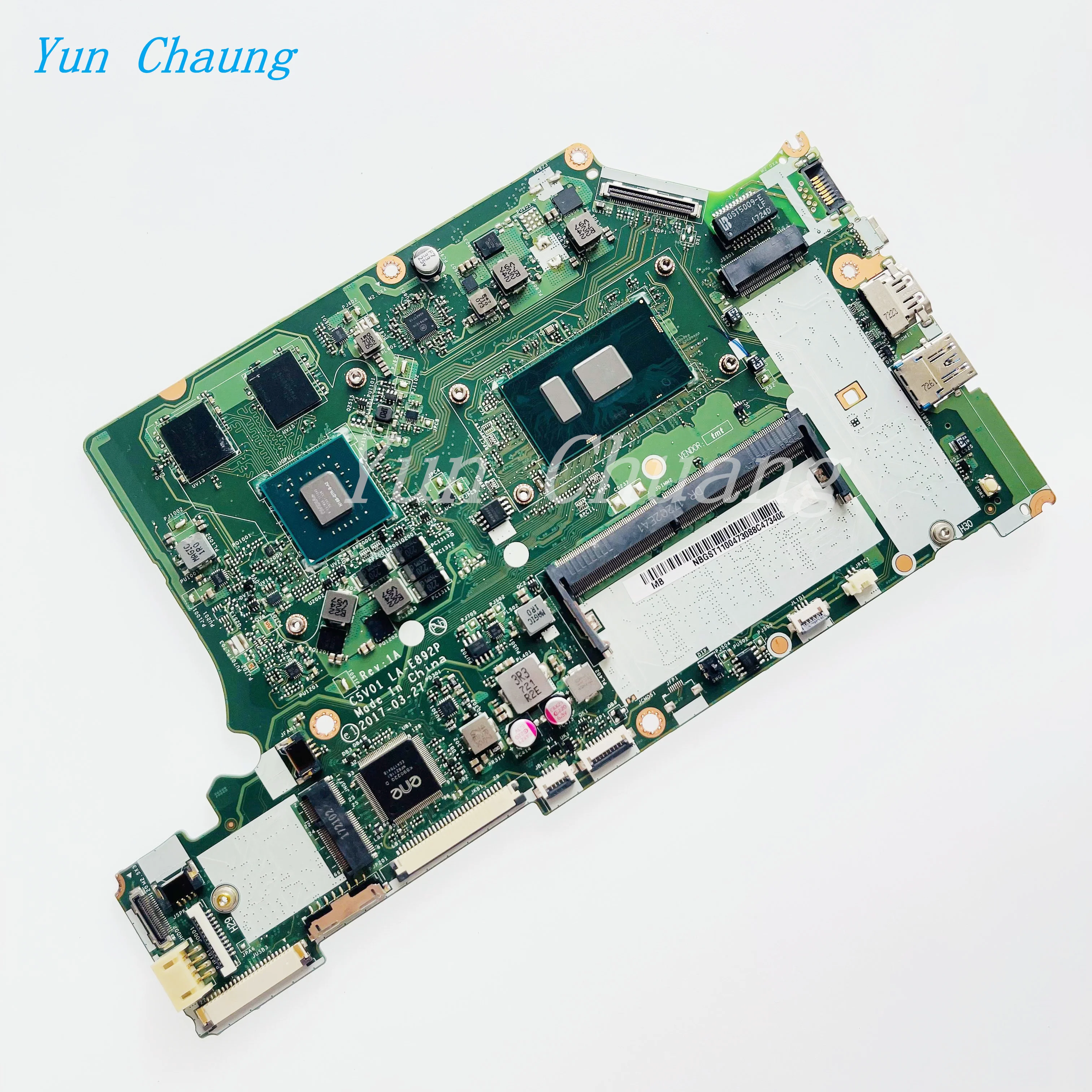 レナページ C5V01 LA-E892P Mainboard For Acer Aspire A517-51G A517-51