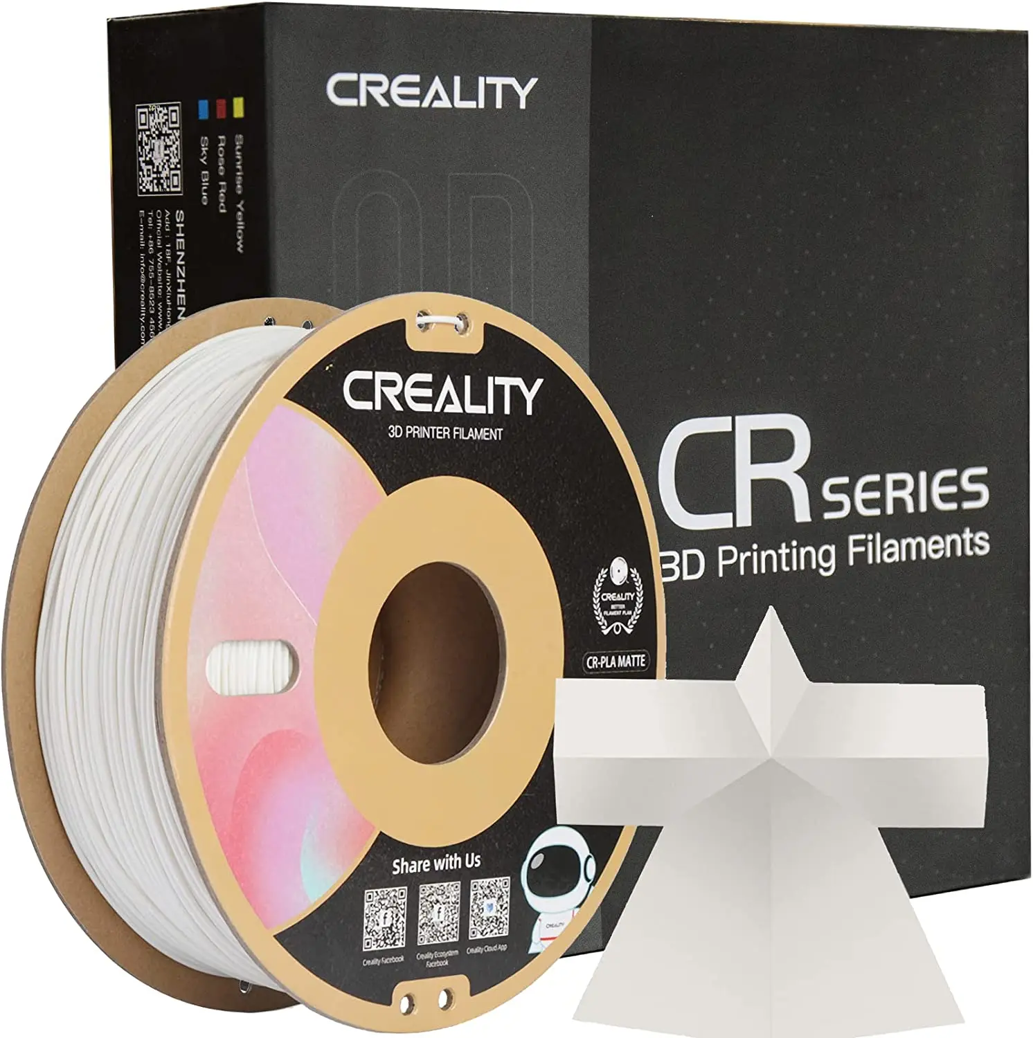 

CREALITY 3D принтер 1,77 мм 1 кг Ender Upgrade CR Matte PLA 3D печатный материал, совместимый с 3D принтером 99% FDM s