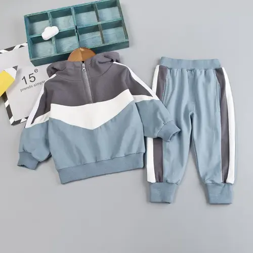 New Spring Autumn Baby Boys Girls Clothes Children Letter Hoodies Jacket Pants 2Pcs/Sets Toddler Fashion Costume Kids Tracksuits - Image 3