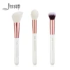 Jessup Makeup Brush set Free Shipping, 3pcs Makeup Brushes,Blending Foundation Eyeshadow Liner Powder Contour Highlight T228 1
