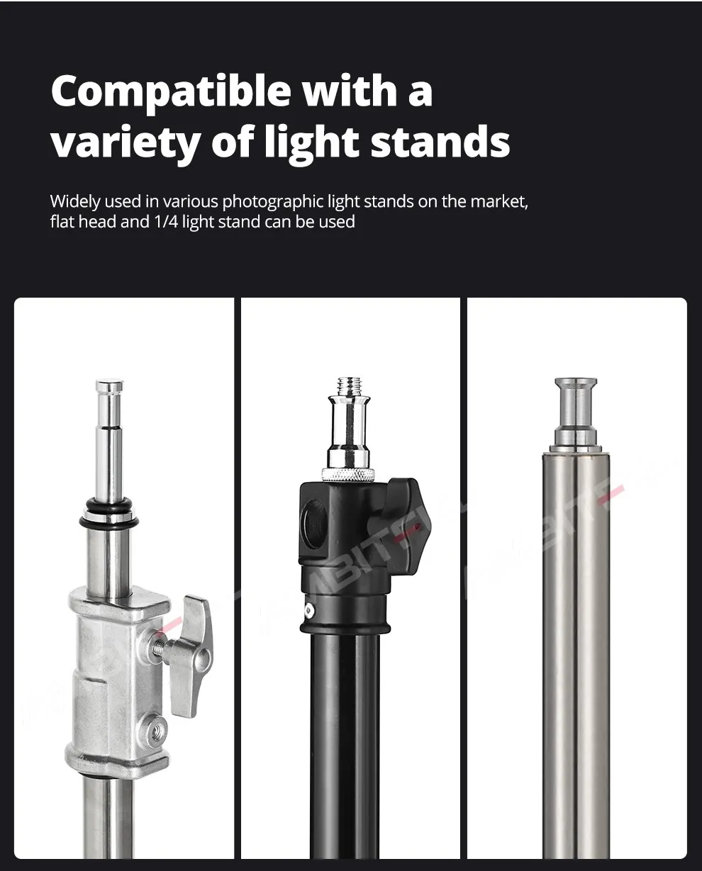 Description Picture 6 of itemGodox SK300 SK300II SK400 SK400II SL-60W Studio Flash Base Bracket Accessories