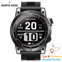 NORTH EDGE Cross Fit 3 GPS Watches Men Sport Watch 1.43 HD AMOLED Display 50M ATM Altimeter Barometer Compass Smartwatch for Men 1