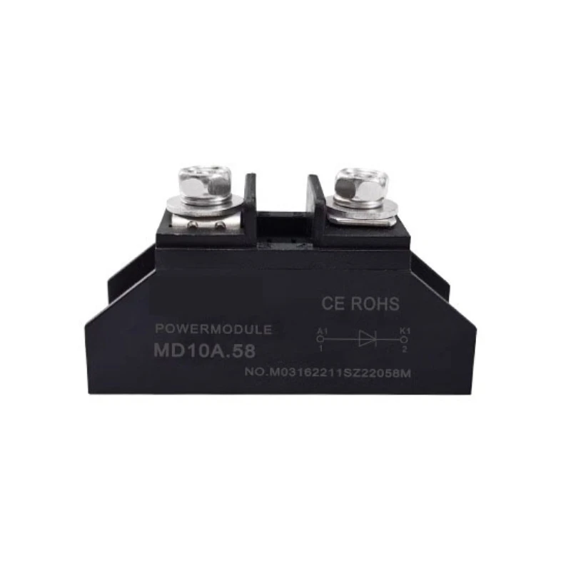 MD10A-150A 1000V 새로운 소형 역방향 전류 방지 다이오드 30A 55A 110A 연속 전류 12V 24V 광전지 역류 방지
