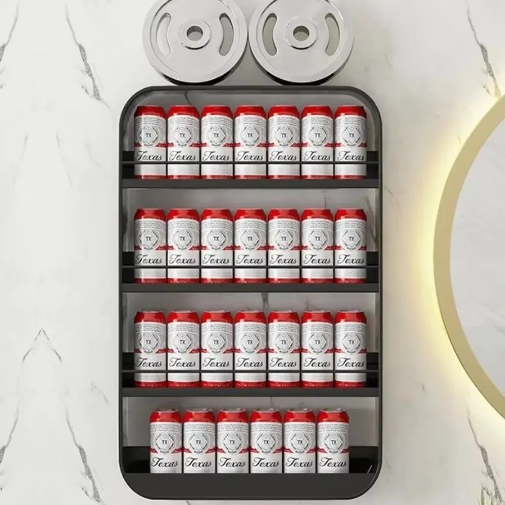 Bathroom Framed Wall Trendy Furniture Kitchen Storage Mounted Shelves Wall Mounted Shelf Punch-Free Household Toiletrie Racks