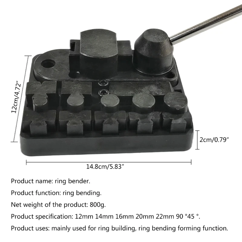 Home Ring Bending Multi-functional Portable Earrings Bracelet Rings Bender Jewelry Making Machine Handtool Repair Maker