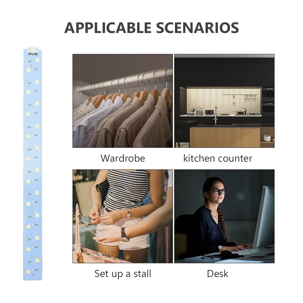 1PC Photography Accessories 20Cm Photo Studio Box Led Light Strip Bar Replacement 6500K Led Light Photo Studio Box Photobox