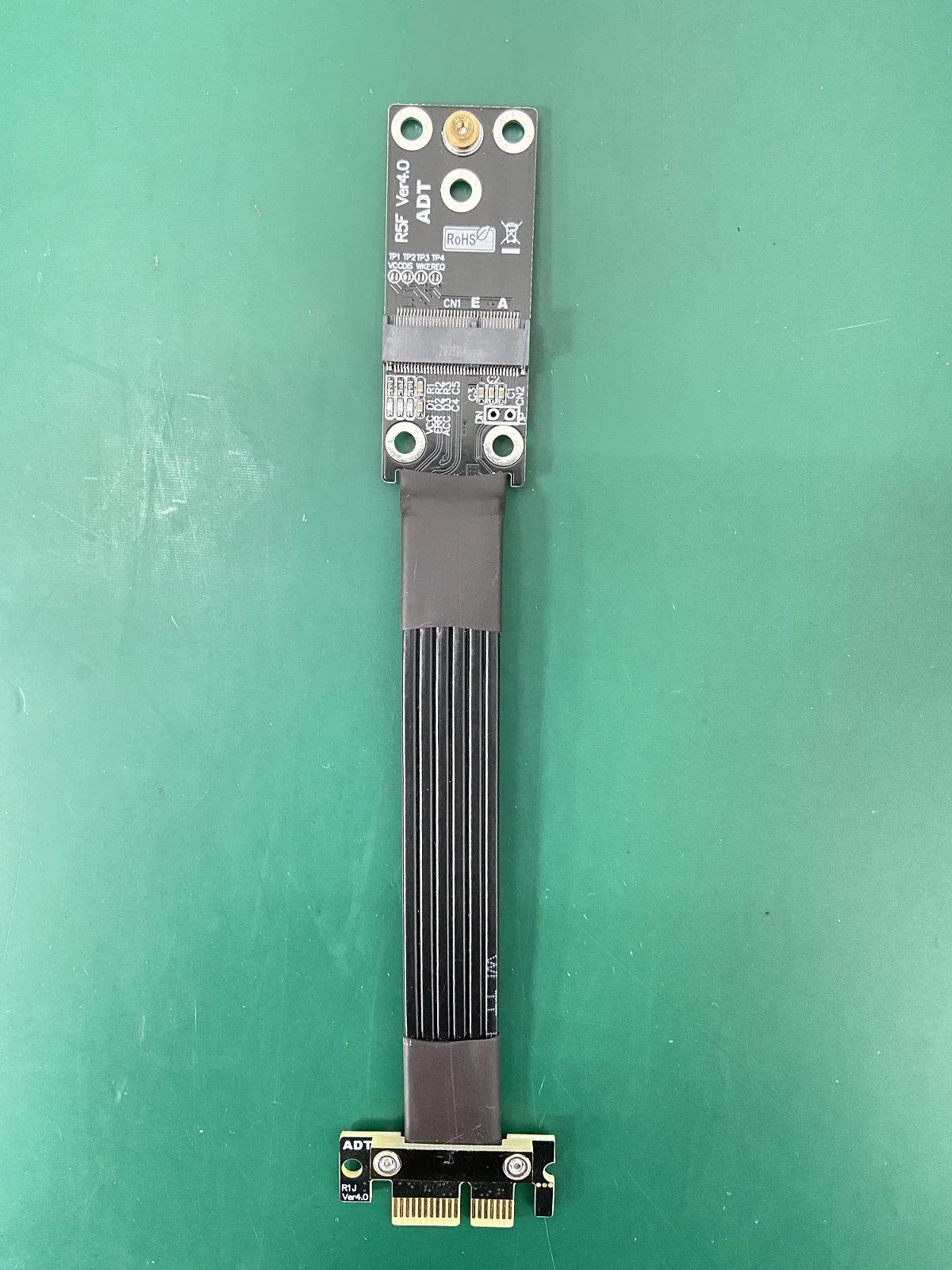 

PCIe x1 extension cable adapter card M.2 ngff key AE wireless network card motherboard wifi slot PCIe 4.0 x1 gen4 16G/bps