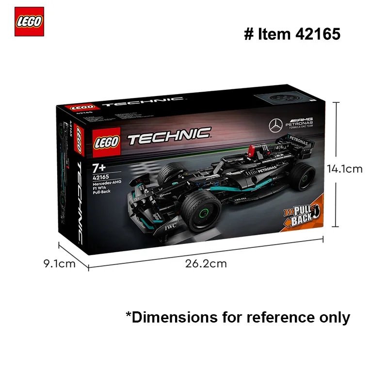 LEGO 42165 mercedes-amg F1 W14 E Performance Pull-Back Technic series 175 Uds juguetes DIY para niños niñas regalo para niños mayores de 7 años