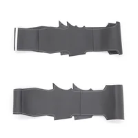 Black Faux Leather Car Steering Wheel Cover for Toyota Aygo 2 2014-2021 Peugeot 108 Citreon C1 2014-2024 5