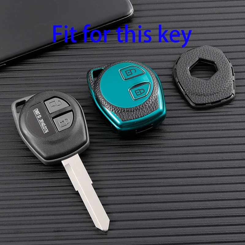 2 Buttons TPU Car Key Case Cover For Suzuki SX4 Window Vitara Amagatarai  Swift Grand Liana Bow Key Shell Keychain Accessories - AliExpress