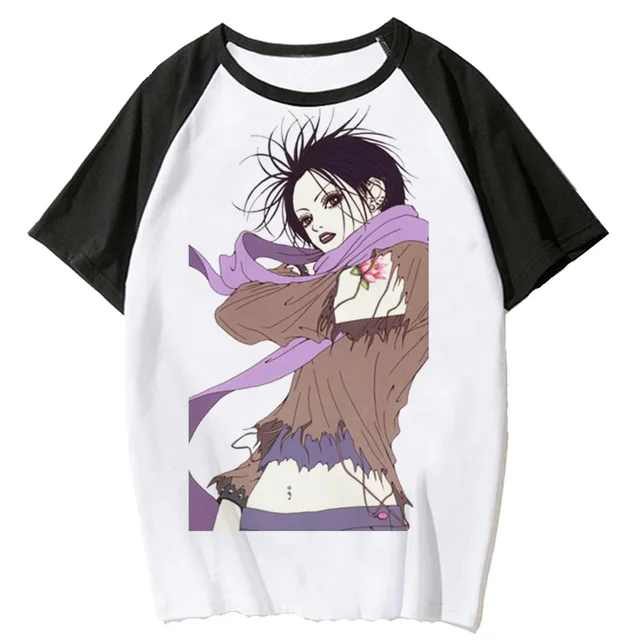 Nana-レディースTシャツ、y2kストリートウェア、面白いトップス