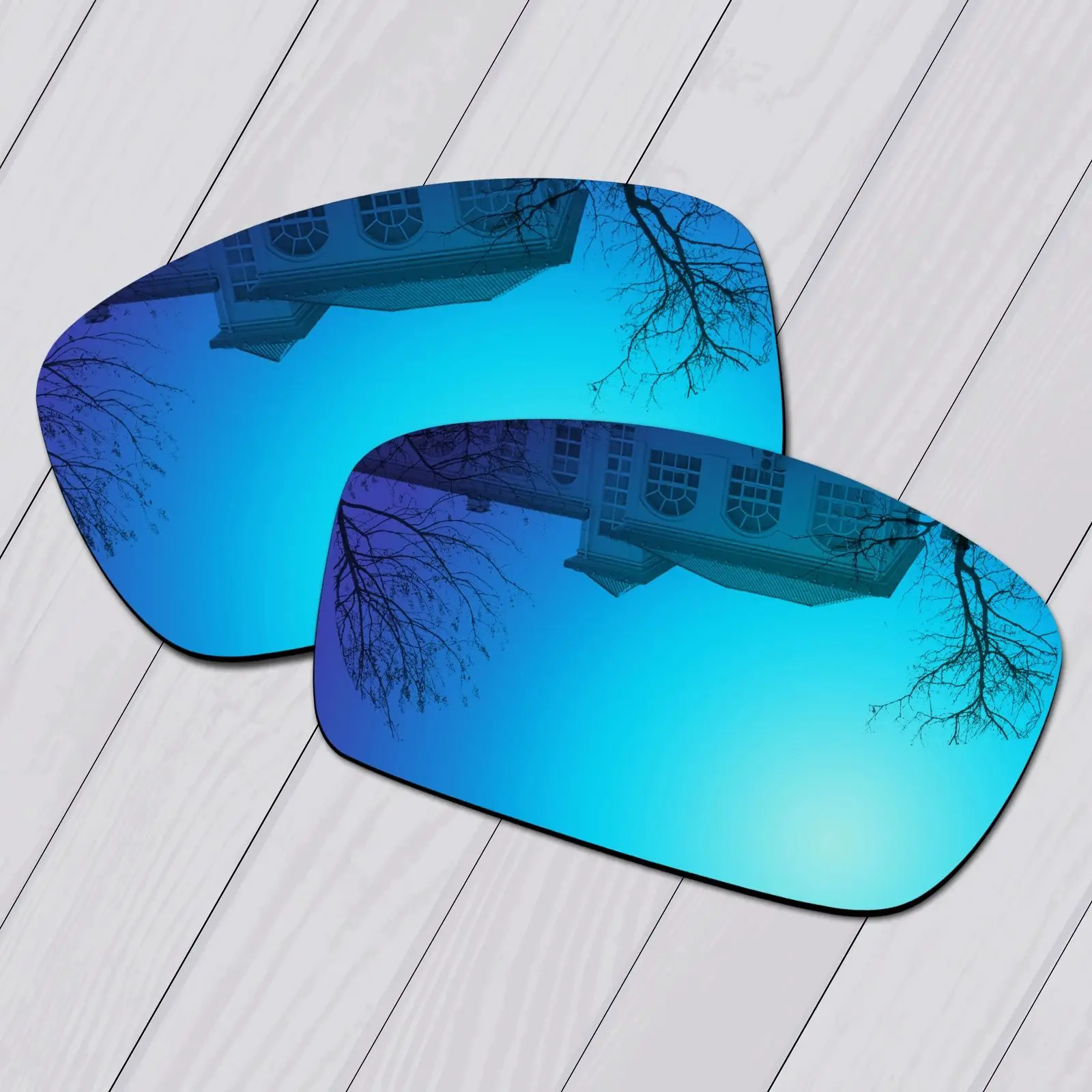 Oakley Square Wire New 2006 선글라스용 ELuxonsight 편광 강화 교체 렌즈 - 다양한 색상
