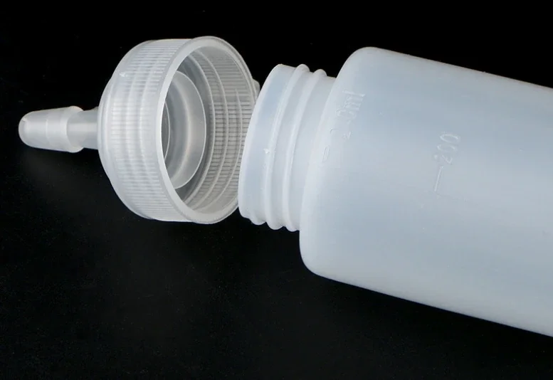 Große Squeeze-Gewürzflaschen mit Düsen, Ketchup, Grill, Saucen, Olivenöl, Flaschenspender, Squeeze-Sauce-Flasche, Küchenhelfer – Detail 9