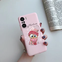 Fashion Rainbow Love Heart Silicone Phone Protector Case - Soft Back Cover for Xiaomi Poco F3 (Pink-C01)